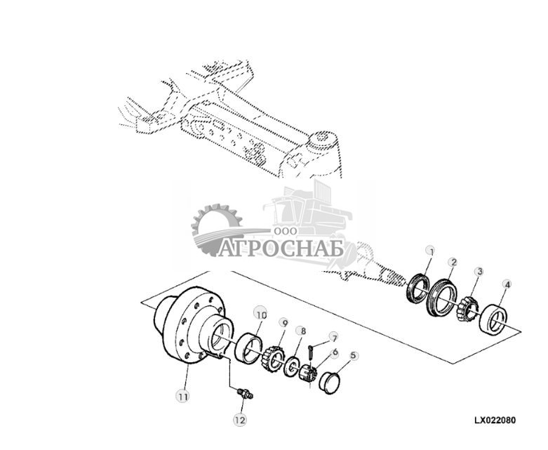 СТУПИЦА КОЛЕСА, ПЕРЕДНИЙ МОСТ - ST305218 378.jpg